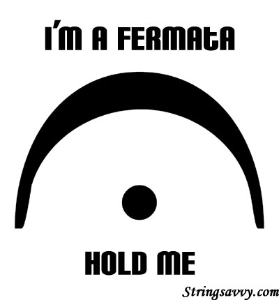 I’m a Fermata- Hold me - musc joke image