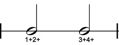 Half Notes (1/2 notes) with counting